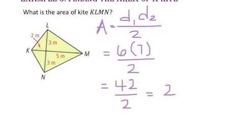 10-2: Areas of Trapezoids, Rhombuses, and Kites