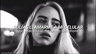 Hotline Bling - Billie Eilish [Español/Inglés] Resimi