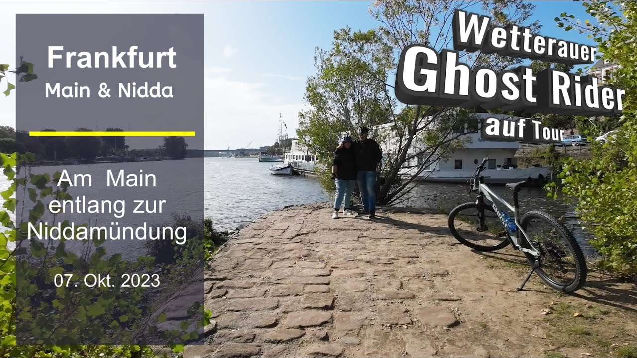 Frankfurt:   Main und Nidda - Am Main entlang zur Niddamündung