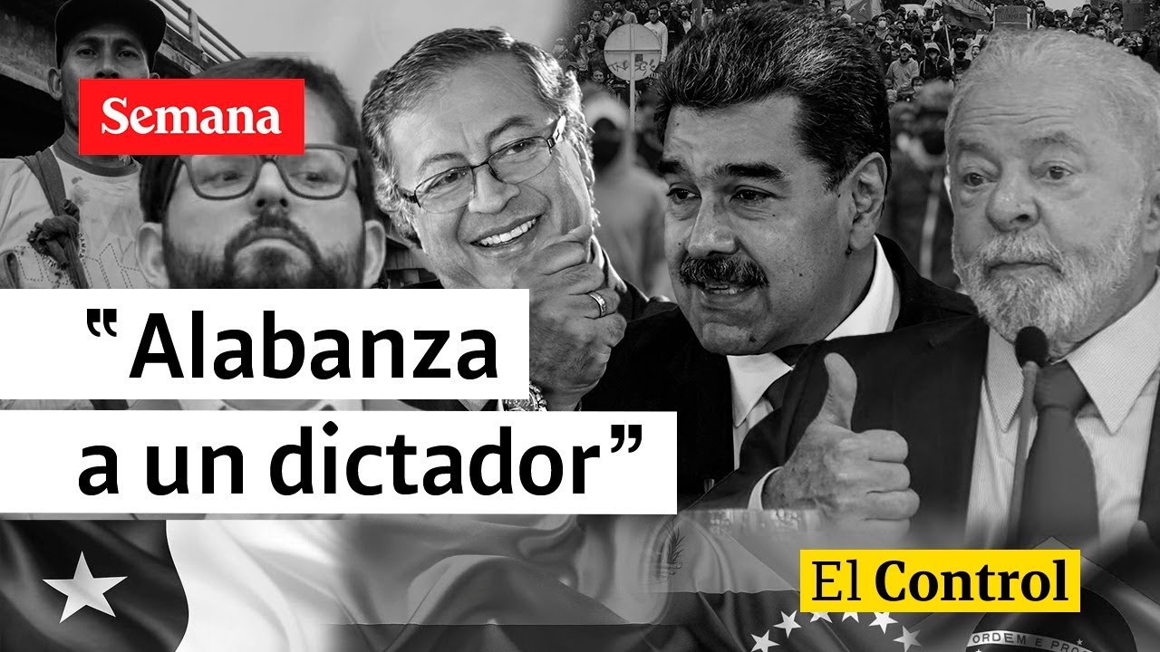 El Control a Nicolás Maduro y a la “alabanza progre a un dictador”