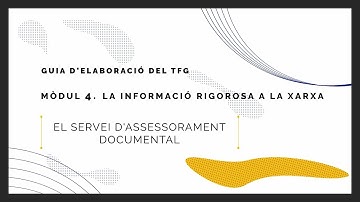 Mòdul 4.5: El servei d