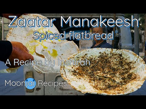 Zaatar Manakeesh: Spiced Flatbread