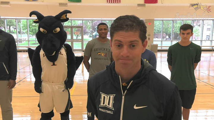 Drexel MBB Head Coach Zach Spiker Take the Twist Challenge