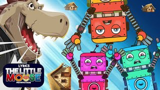 Lyrics For Three Little Robots And The Big Giant Dinosaur The Little Mouse Production For Kids
