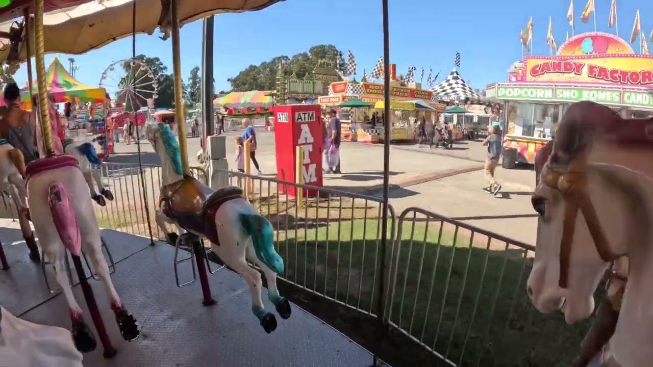 My first ride on the Santa Cruz Conty Carousel: September 12, 2024