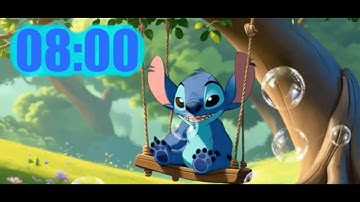 Countdown to Fun! 8 Minute Timer with Stitch