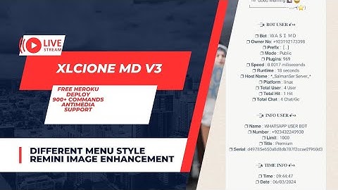 how to deploy xlicone MD V3 on HEROKU step by step |. how to create template link for HEROKU | wasi