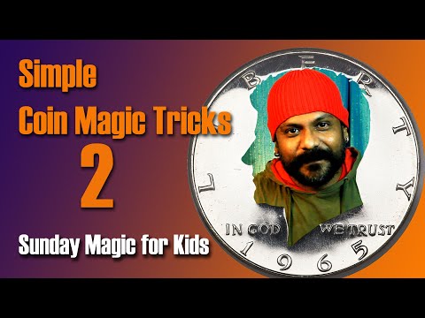 Simple Coin Magic Tricks For Beginners 2 | Magic For Kids | Magical Dibs