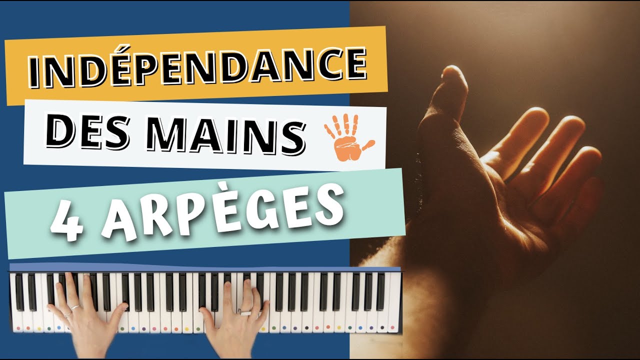Indépendance des mains au piano : 3 exercices pour progresser 👐 - YouTube