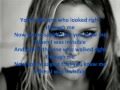 Ashlee Simpson - Invisible with Lyrics