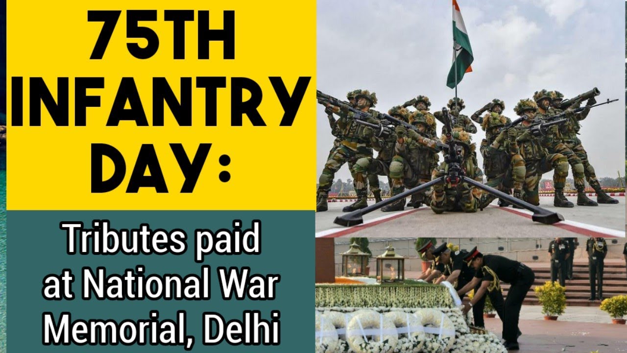 75th Infantry Day: Tributes paid at National War Memorial by Army Chief