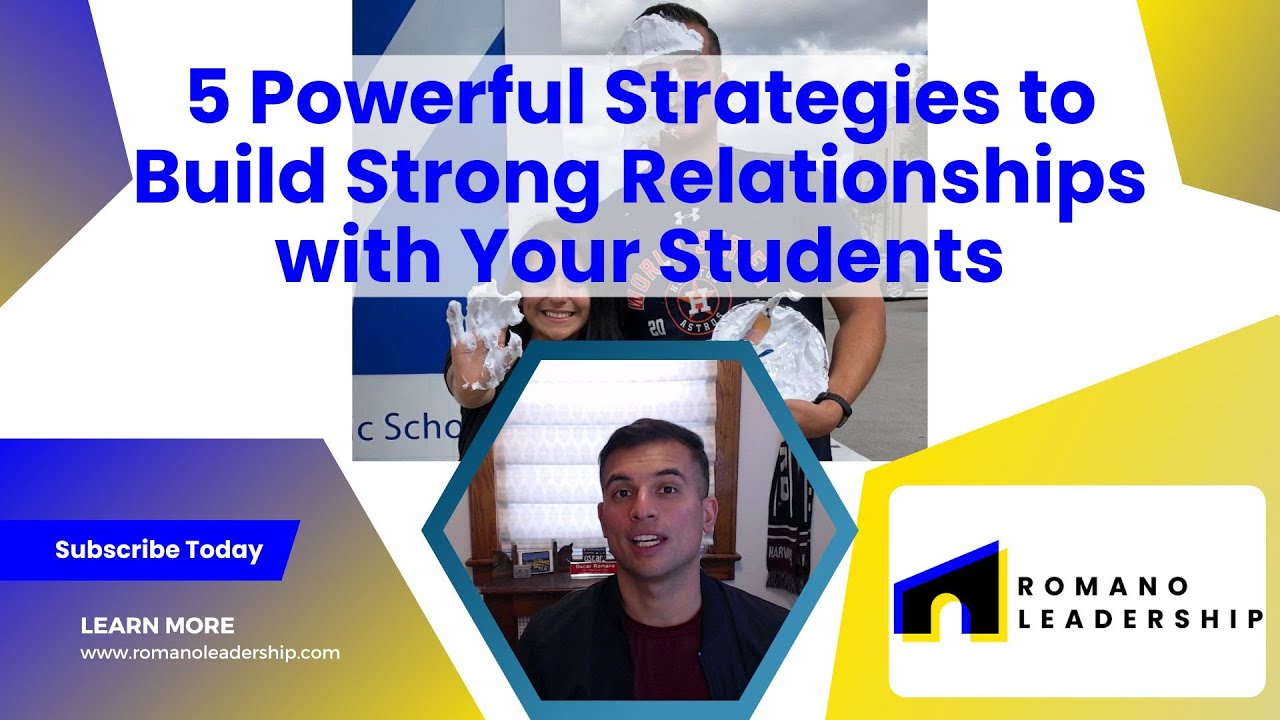 5 Powerful Strategies to Build Strong Relationships with Your Students ...