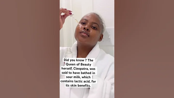 The power of lactic acid in skincare  !! Full video tomorrow !!!