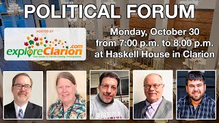 Clarion County Candidates Commissioners Forum