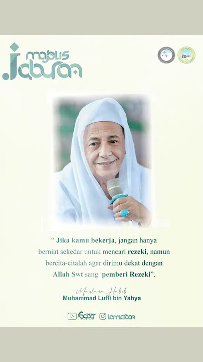 nasehat habib luthfi