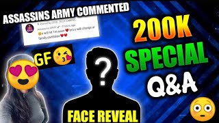 200K Special Q&A | Face Reveal | Gf | YouTube Income