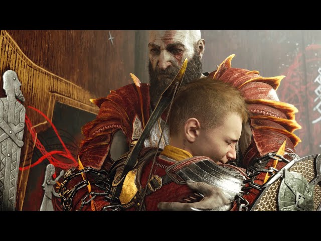 God of War 5 Ragnarok - ODIN Vs Kratos Boss Fight & Death Scene