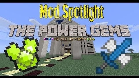 Minecraft Mod Showcase: Power Gems Mod