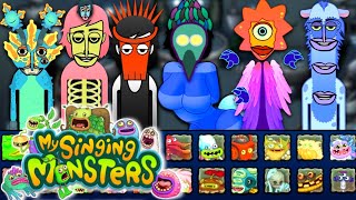 Monsterbox V12 Wublin Island + Crazy Wubox | My Singing Monster In Incredibox