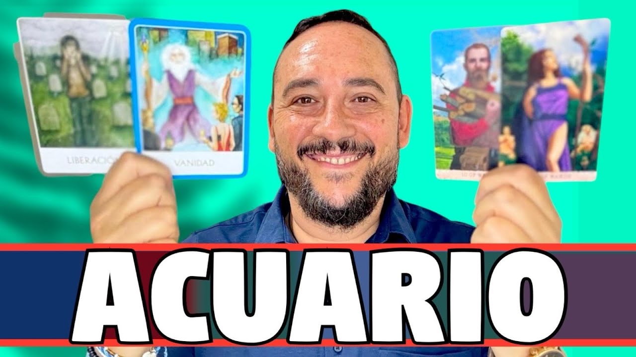 ACUARIO♒️ESTO ES MÁS FUERTE DE LO QUE PIENSAS! TE VA A PASAR LO QUE ...
