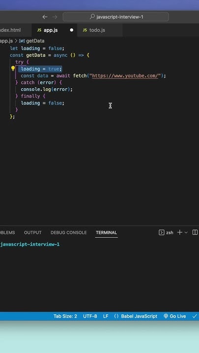 Try, catch and finally in Javascript #javascript #shorts # ...