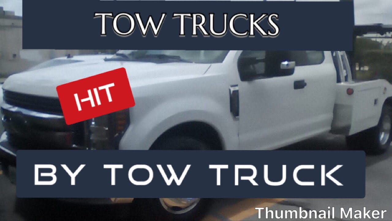 TOW TRUCKS hit by a TOW TRUCK camera iphone 8 plus apk