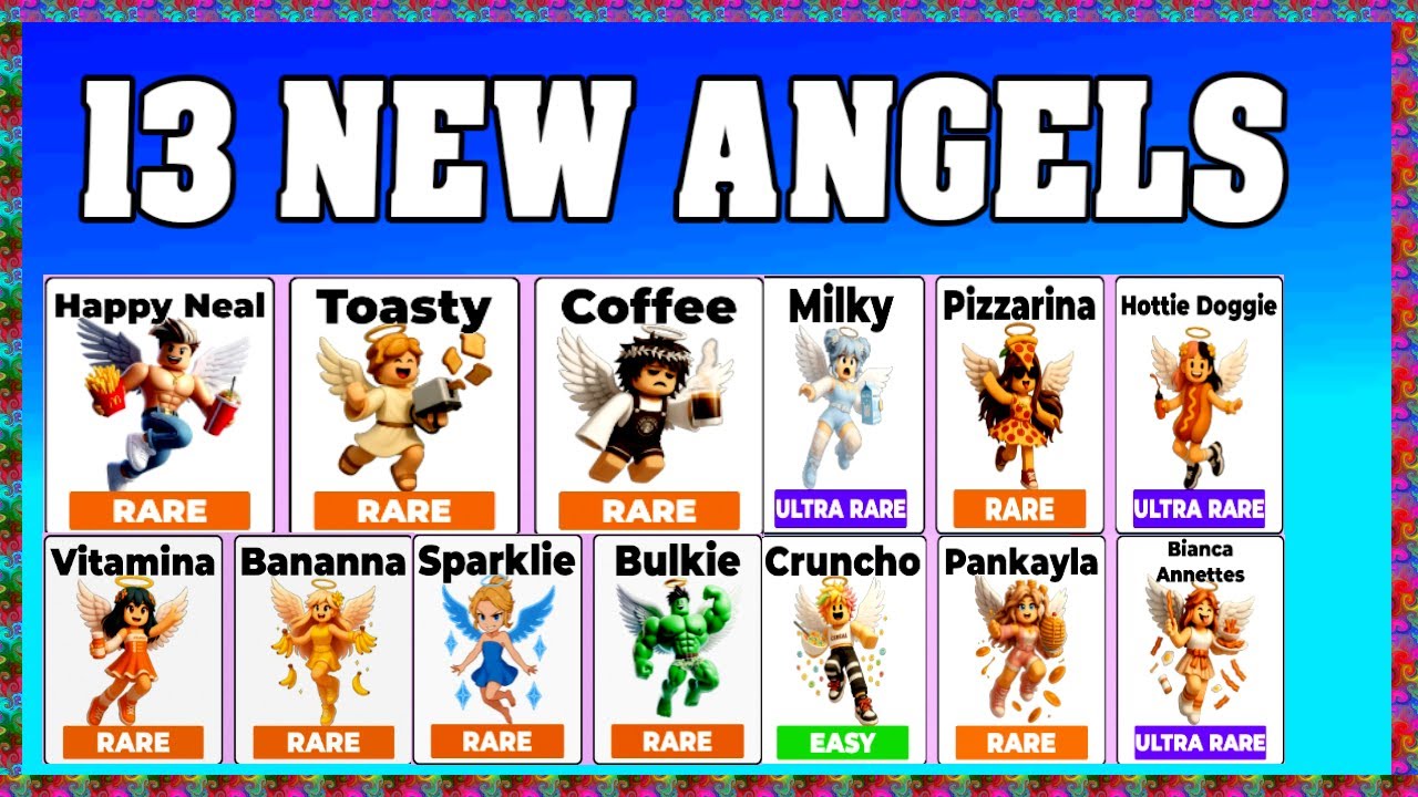 How To Find 13 NEW ANGELS in FIND THE ANGELS ROBLOX ! 😇