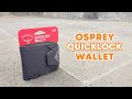 Review Dompet Osprey - QUICKLOCK WALLET OSPREY