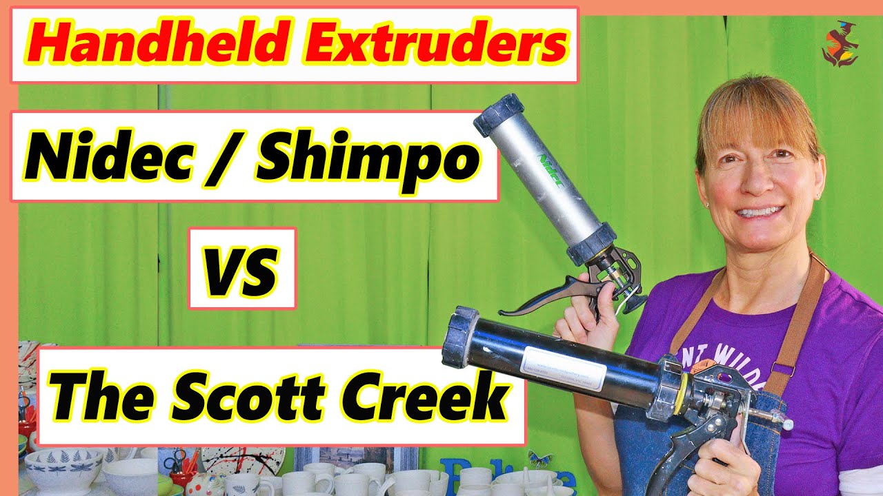 Handheld Clay Extruders Review The Nidec vs The Scott Creek YouTube
