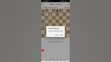 #1 Three #mate in 2 #chess puzzles from #chesspuzzles app