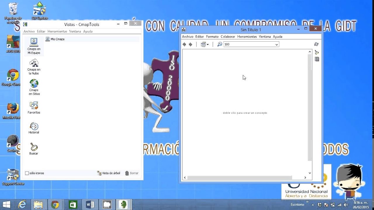 Cmaptools tutorial descarga youtube