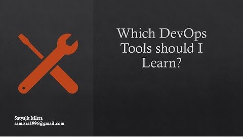 Which DevOps tool should I Learn to become a DevOps Engineer