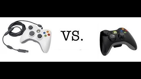 Wired V.S Wireless controllers