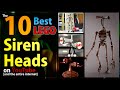 The 10 Best Lego Siren Head builds on YouTube