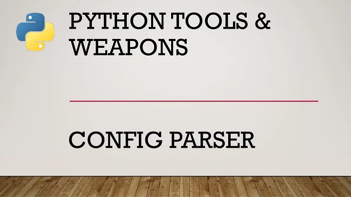 Python Config Parser