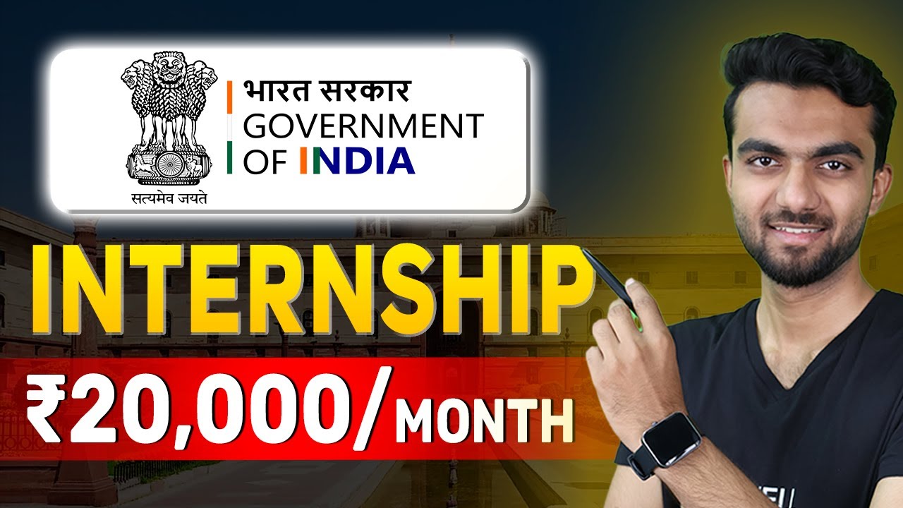 Government of India Internship | FREE to Apply ₹20,000/month | Free ...