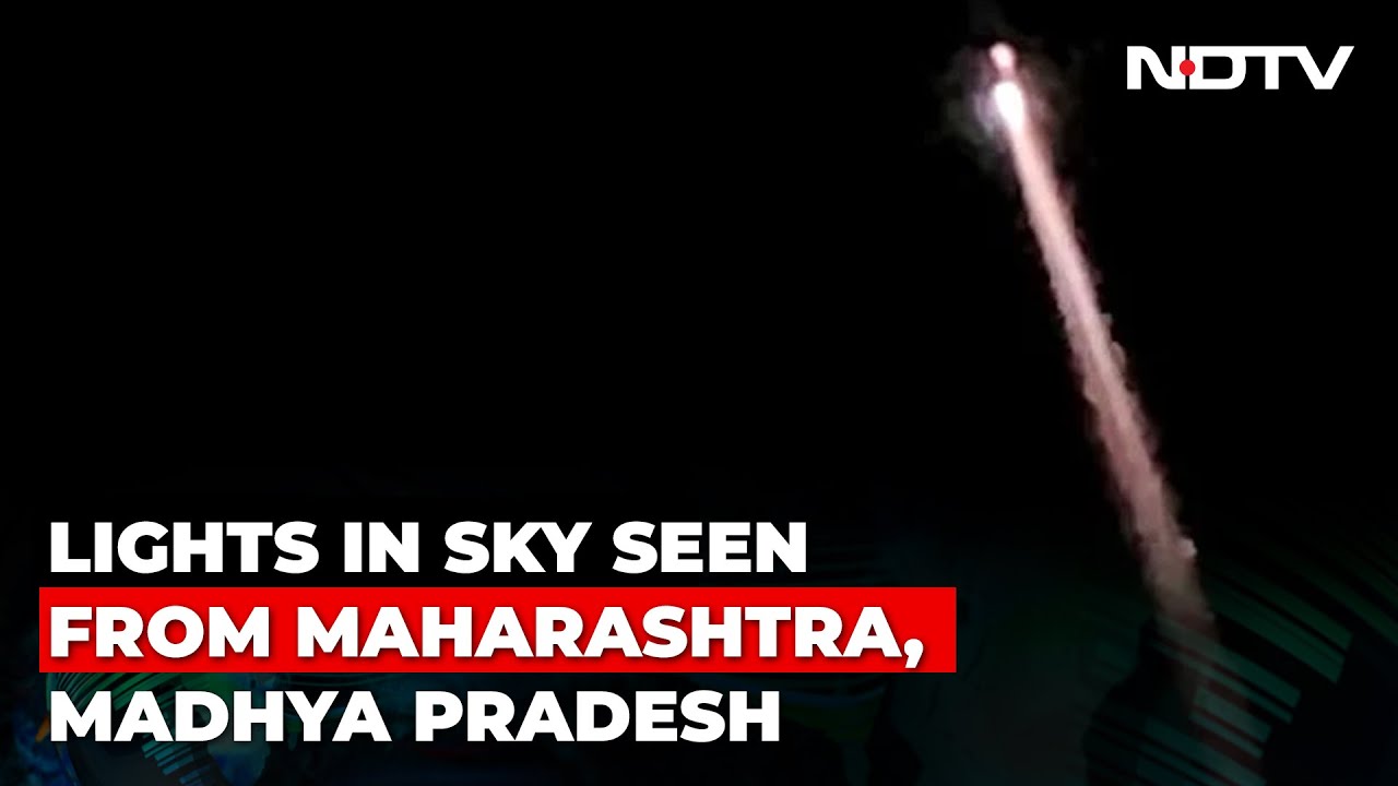 Video Meteor Shower? Lights In Sky Seen From Maharashtra, Madhya Pradesh YouTube