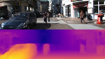 Correlational Monocular Depth Estimation - Demo-KITTI-Video