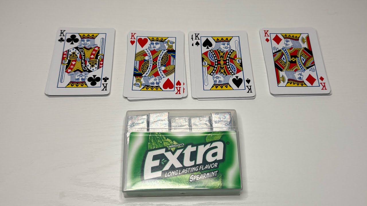 ASMR | Playing Solitaire, Gum Chewing & Soft Up-close Whispers