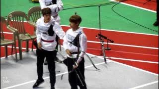 170116 ISAC BTS Cutie Taehyung playing archery