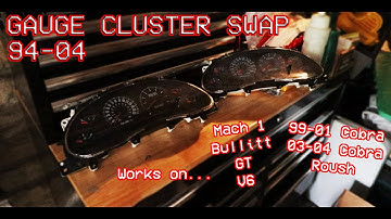Mustang Gauge Cluster Swap SN95 (94-04)