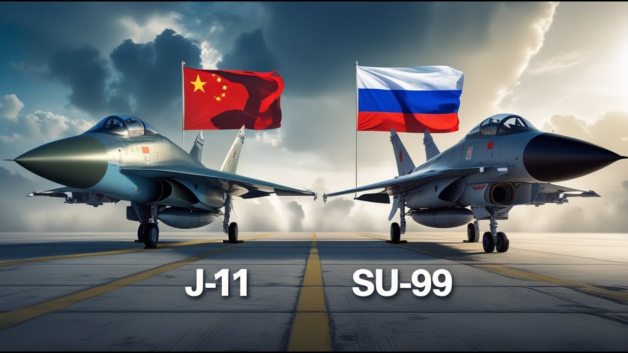 Su99 Китайский J-11 против российского SU-99: столкновение гигантов! - YouTube