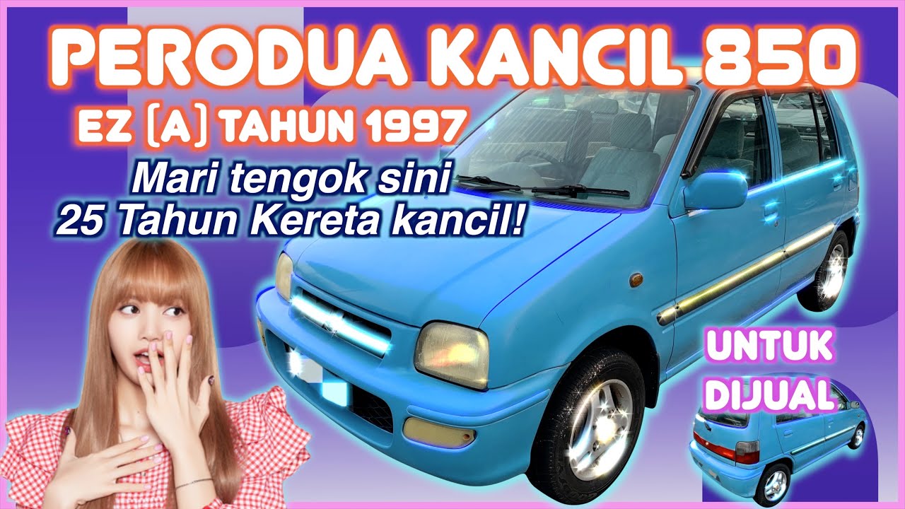 Perodua Kancil 850cc Ez A Tahun 1997 Untuk Dijual Youtube