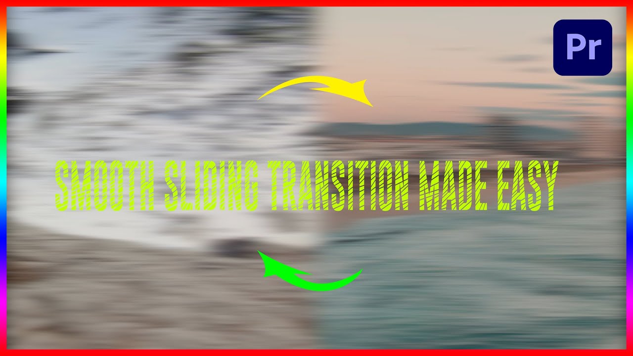super easy transition made in PR (smooth push slide transition) - YouTube