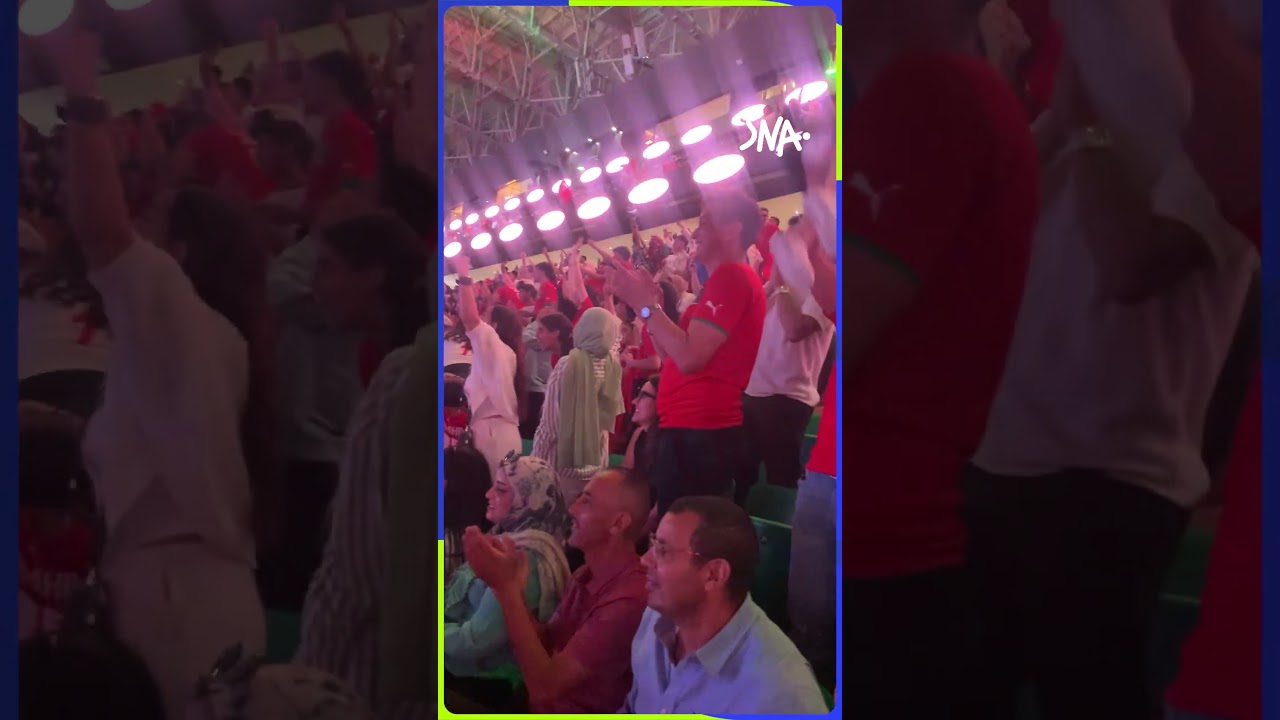 4 buts, 4 célébrations... Rabat etait en feu ce soir ! 🇲🇦🔥 L'ambiance était totalement folle !
