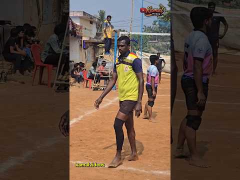 Venkanna babu 😍 | Volley action scenes | Volleyball cinematic videos | #kamalvideos | 📍Chintalavalli