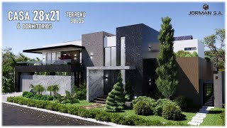 Luxury house tour with 6 Bedrooms Family Home | 28x21m 2 Storey | Jorman Home Designs