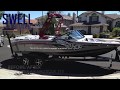 2012 Super Air Nautique 210 with SWELL Wakesurf Creator™