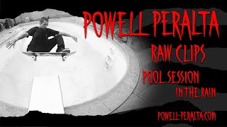 Pool Session In The Rain