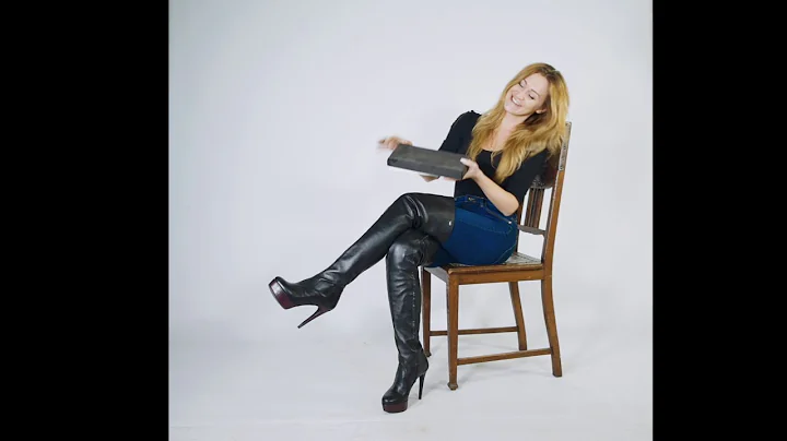 Thigh High Boots Model 317 with our 201 gloves.